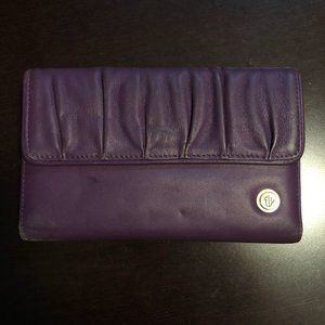 Eileen West Purple Wallet
